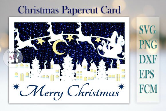 Christmas Card SVG Paper Cut Templates Review