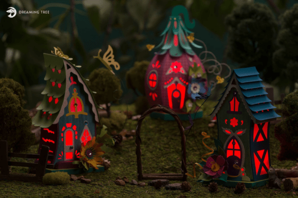 Fairyville SVG Bundle: 3D Fantasy & Fairy Tales