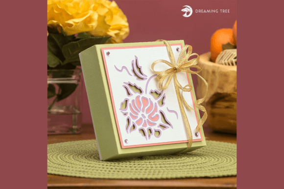 Floral Gift Box SVG: A 3D SVG Flowers Design Review