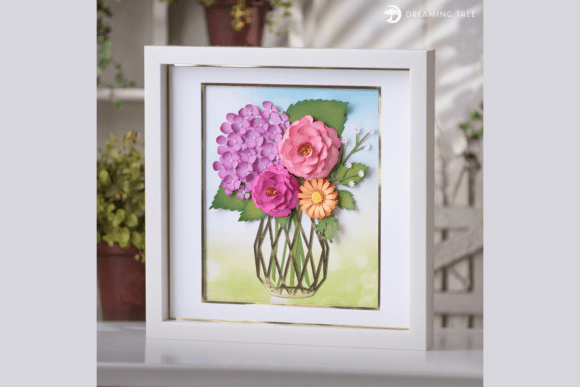 Flower Bouquet Paper Sculpture SVG: 3D Flowers Review