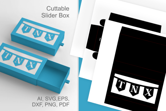 Review: TNX Banner Slive N Drawer Favor Box SVG for Life Events And Celebrations