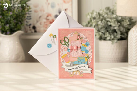 Sew Lovely Card SVG: 3D Mother's Day Review