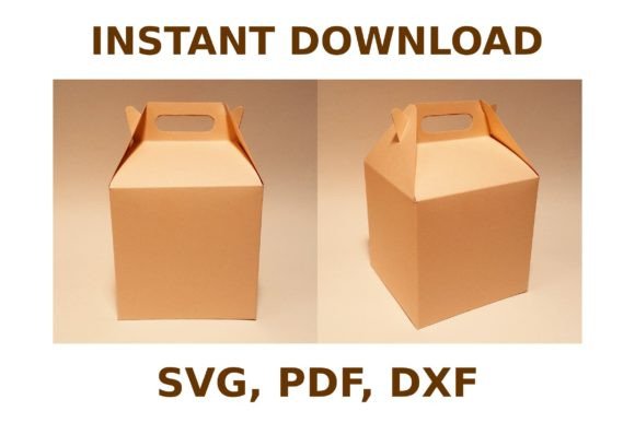 Square Gable Box Template: 3D SVG Shapes Review