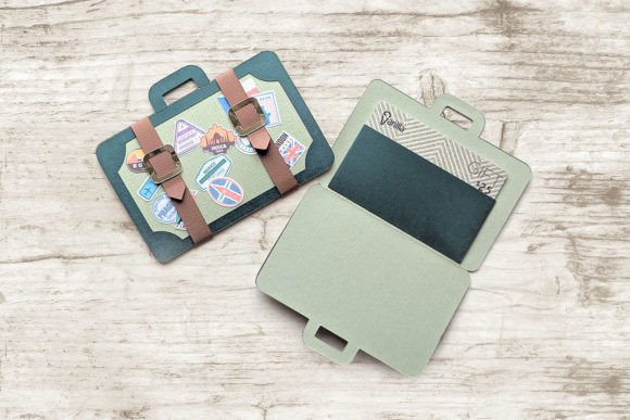 Suitcase Gift Card Holder SVG Stickers: 3D Shapes Review